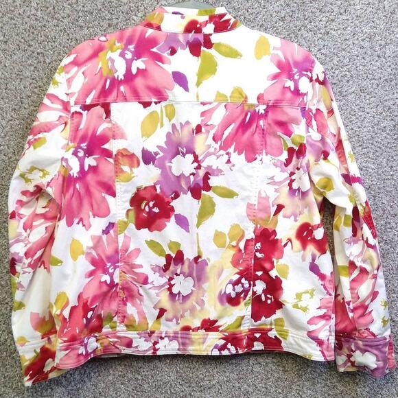 Drapers & Damons floral print jacket L - Picture 2 of 13